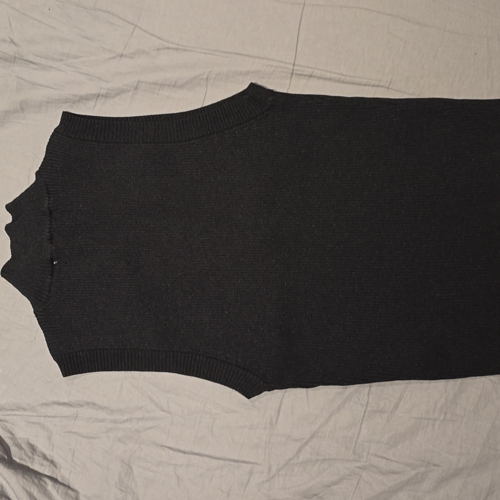 Bundle: Endless Rose Ribbed Pink Knit Top. Miss Love Ribbed Blk Sleeveless Small - Picture 11 of 13